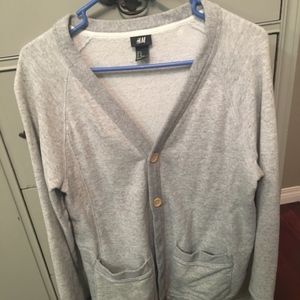 H&M Grey Cardigan